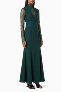 NASS Lace-panel Dress