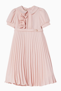 Elie Saab Ruffle Dress in Crepe