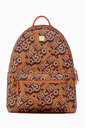 MCM Stark Backpack in Disco Visetos Canvas