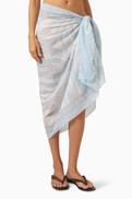 Pucci Marmo-print Pareo in Cotton