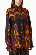 Pucci Baiadera Print Shirt in Silk