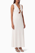 Christopher Esber Spiral Crystal Tank Dress