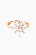 Samra Barq Daw Diamond Ring in 18kt Rose Gold