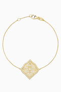 Damas Izdihar Diamond Bracelet in 18kt Yellow Gold